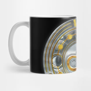 Chrome Leo Mug